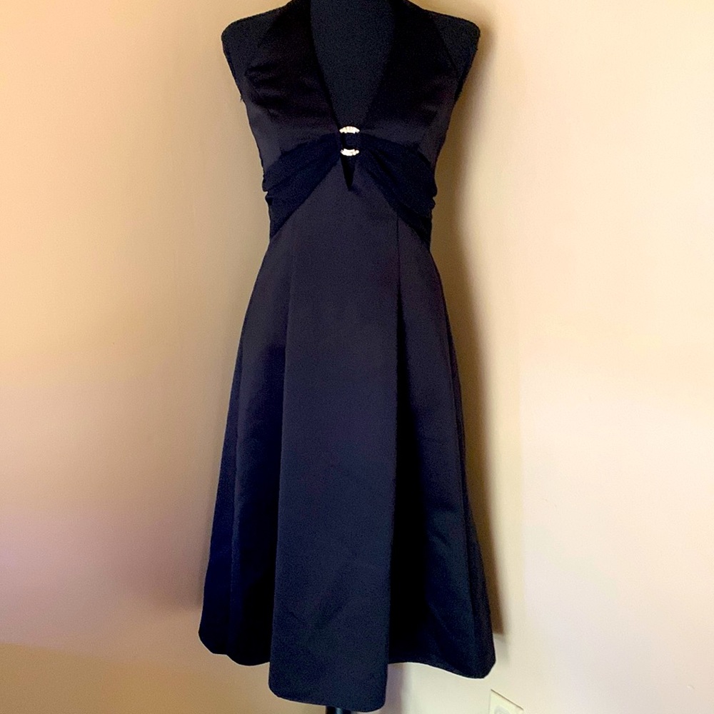 Black Halter Dress